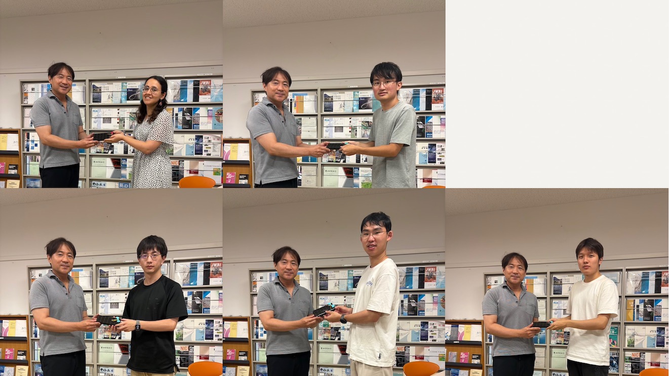 Five students have graduated