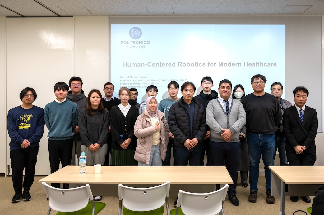 Lab Visit by Prof. Hamid Reza Karimi